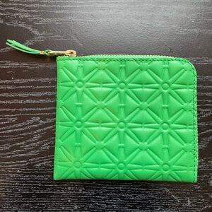 Comme des Garcons Vibrant Green Wallet